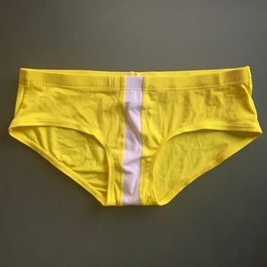 DAIU Underwear & Socks - White Stripe Briefs DAIU Underwear & Socks - White Stripe Briefs